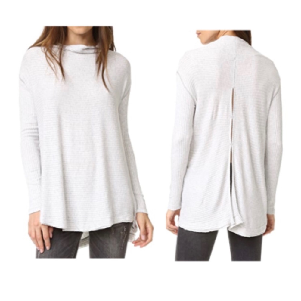 Free People We The Free | Ribbed Split Back TopNWT